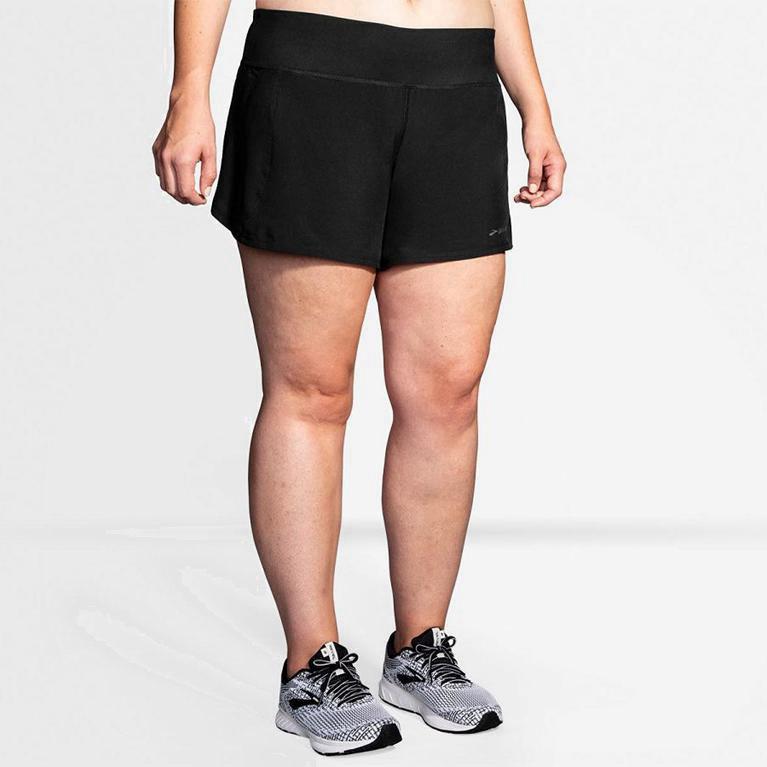 Brooks Chaser 5 Australia - Women's Running Shorts - Grey (127964-ESF)